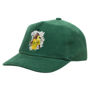 Neymar JR, Children's Baseball Cap, 100% Cotton Drill, GREEN (COTTON, CHILDREN'S, ONE SIZE)