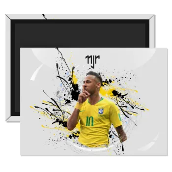 Neymar JR, Ορθογώνιο μαγνητάκι ψυγείου διάστασης 9x6cm