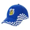 Adult Ultimate BLUE RACING Cap, (100% COTTON DRILL, ADULT, UNISEX, ONE SIZE)