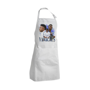 Vinicius Junior, Adult Chef Apron (with sliders and 2 pockets)