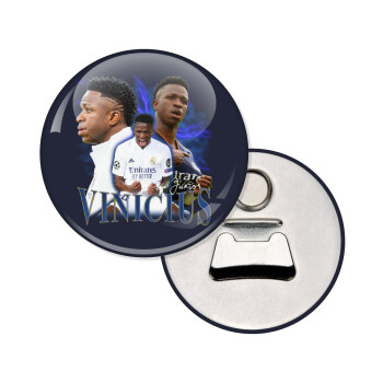 Vinicius Junior, Μαγνητάκι και ανοιχτήρι μπύρας στρογγυλό διάστασης 5,9cm