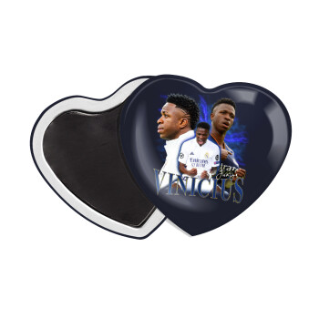 Vinicius Junior, Μαγνητάκι καρδιά (57x52mm)