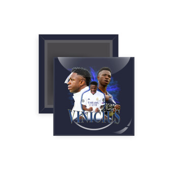 Vinicius Junior, Μαγνητάκι ψυγείου τετράγωνο διάστασης 5x5cm