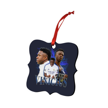 Vinicius Junior, Στολίδι Χριστουγεννιάτικο στολίδι polygon ξύλινο 7.5cm