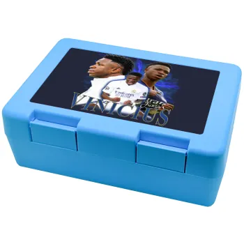 Vinicius Junior, Παιδικό δοχείο κολατσιού ΓΑΛΑΖΙΟ 185x128x65mm (BPA free πλαστικό)