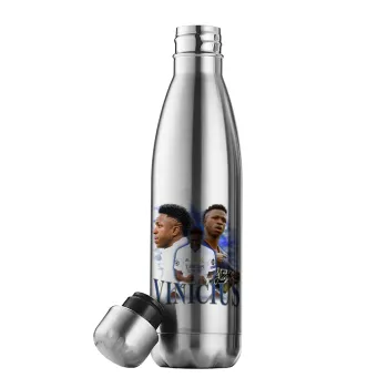 Vinicius Junior, Inox (Stainless steel) double-walled metal mug, 500ml