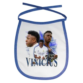 Vinicius Junior, Σαλιάρα μωρού αλέκιαστη με κορδόνι Μπλε