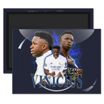 Vinicius Junior, Ορθογώνιο μαγνητάκι ψυγείου διάστασης 9x6cm