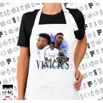 Vinicius Junior, Ποδιά μακριά Σεφ ολόσωμη με τσέπες white (ΕΝΗΛΙΚΩΝ)