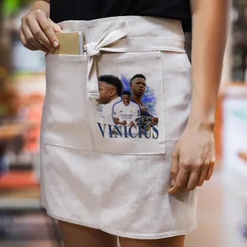 Vinicius Junior, Ποδιά Μέσης με διπλή τσέπη Barista/Bartender, Beige