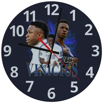 Vinicius Junior, Ρολόι τοίχου γυάλινο (30cm)