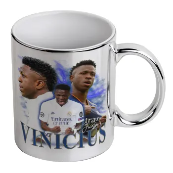 Vinicius Junior, Κούπα κεραμική, ασημένια καθρέπτης, 330ml