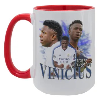 Vinicius Junior, Κούπα Mega 15oz, κεραμική Κόκκινη, 450ml