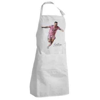 Lionel Messi inter miami jersey, Ποδιά Σεφ Ολόσωμη Ενήλικων (με ρυθμιστικά και 2 τσέπες)