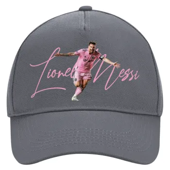 Lionel Messi inter miami jersey, Ultimate Adult Hat Grey, (100% COTTON DRILL, ADULT, UNISEX, ONE SIZE)
