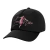 Adult Baseball Cap, 100% Cotton, Black (COTTON, ADULT, UNISEX, ONE SIZE)