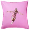 Sofa cushion Pink 50x50cm includes filling