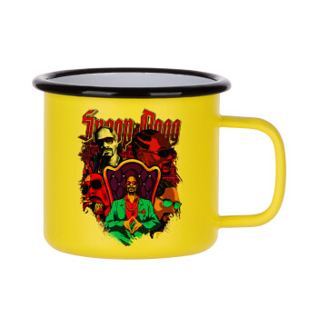 Snoop Dogg, Metallic enamel MATT Yellow cup 360ml