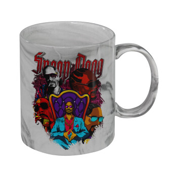 Snoop Dogg, Mug ceramic marble style, 330ml