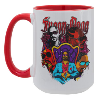 Snoop Dogg, Κούπα Mega 15oz, κεραμική Κόκκινη, 450ml