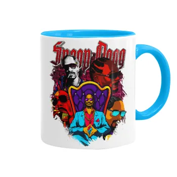 Snoop Dogg, Κούπα χρωματιστή γαλάζια, κεραμική, 330ml