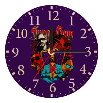 Snoop Dogg, Ρολόι τοίχου ξύλινο plywood (20cm)