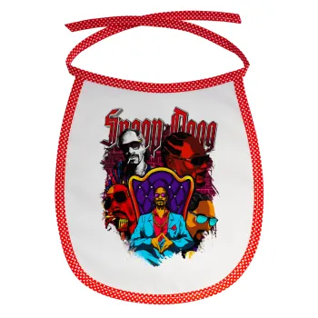 Snoop Dogg, Σαλιάρα μωρού αλέκιαστη με κορδόνι Κόκκινη