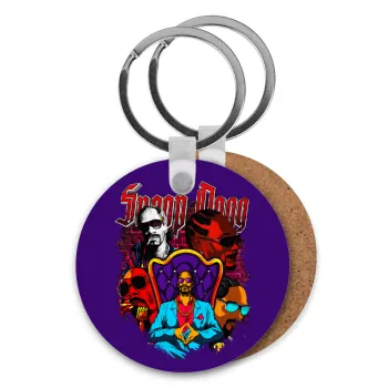 Snoop Dogg, Μπρελόκ Ξύλινο στρογγυλό MDF Φ5cm