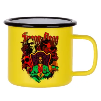 Snoop Dogg, Κούπα Μεταλλική εμαγιέ ΜΑΤ Κίτρινη 360ml