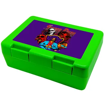 Snoop Dogg, Παιδικό δοχείο κολατσιού ΠΡΑΣΙΝΟ 185x128x65mm (BPA free πλαστικό)