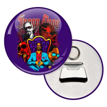 Snoop Dogg, Μαγνητάκι και ανοιχτήρι μπύρας στρογγυλό διάστασης 5,9cm