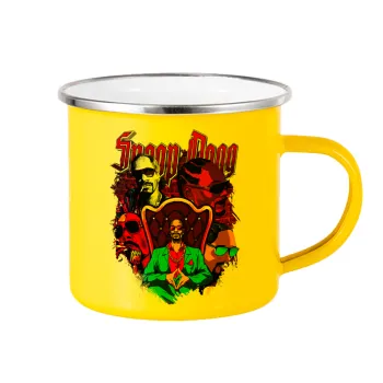 Snoop Dogg, Κούπα Μεταλλική εμαγιέ Κίτρινη 360ml