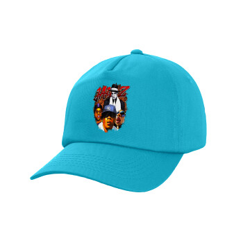 JAY-Z, Καπέλο Baseball, 100% Βαμβακερό, Low profile, Γαλάζιο