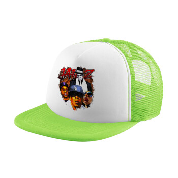 JAY-Z, Καπέλο παιδικό Soft Trucker με Δίχτυ Πράσινο/Λευκό