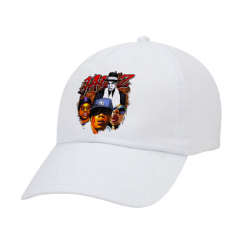 JAY-Z, Καπέλο Baseball Λευκό (5-φύλλο, unisex)