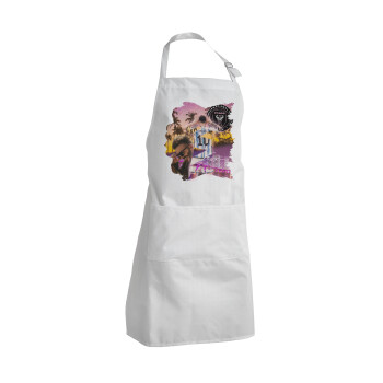 Lionel Messi Miami, Adult Chef Apron (with sliders and 2 pockets)