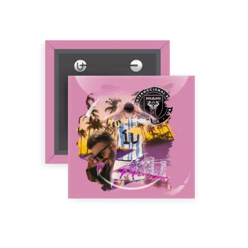 Lionel Messi Miami, Κονκάρδα παραμάνα τετράγωνη 5x5cm