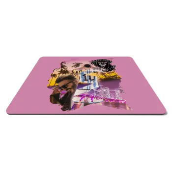 Lionel Messi Miami, Mousepad rect 27x19cm