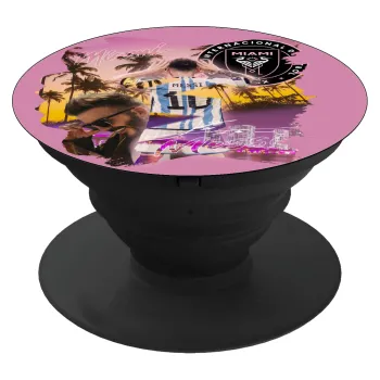 Lionel Messi Miami, Phone Holders Stand  Μαύρο Βάση Στήριξης Κινητού στο Χέρι