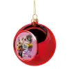 Christmas tree ball Red 8cm