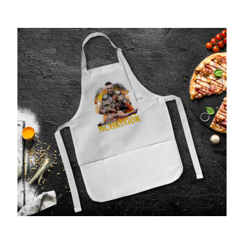 Conor McGregor Notorious, Ποδιά Σεφ Ολόσωμη Παιδική (με ρυθμιστικά και 2 τσέπες)