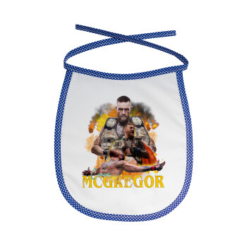 Conor McGregor Notorious, Σαλιάρα μωρού αλέκιαστη με κορδόνι Μπλε