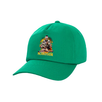 Conor McGregor Notorious, Καπέλο Baseball, 100% Βαμβακερό, Low profile, Πράσινο