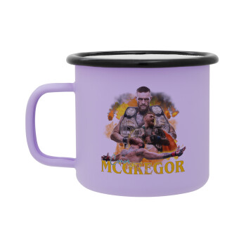 Conor McGregor Notorious, Κούπα Μεταλλική εμαγιέ ΜΑΤ Light Pastel Purple 360ml
