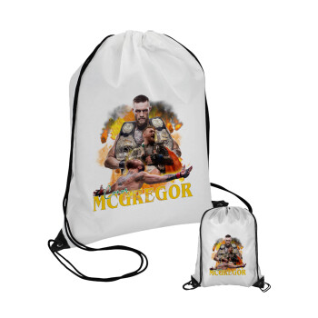 Conor McGregor Notorious, Τσάντα πουγκί με μαύρα κορδόνια (1 τεμάχιο)