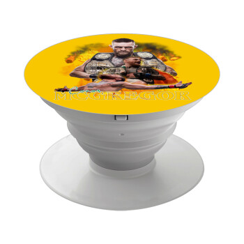 Conor McGregor Notorious, Phone Holders Stand  White Hand-held Mobile Phone Holder