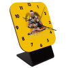 Quartz Wooden table clock (10cm)