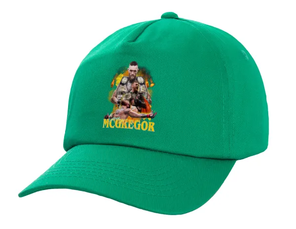 Conor McGregor Notorious — Καπέλο Ενηλίκων Baseball, 100% Βαμβακερό,  Πράσινο (ΒΑΜΒΑΚΕΡΟ, ΕΝΗΛΙΚΩΝ, UNISEX, ONE SIZE)