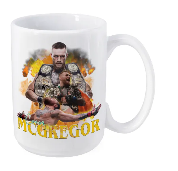 Conor McGregor Notorious — Mega mug, ceramic, 450ml
