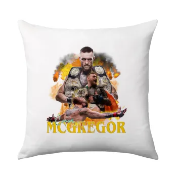 Conor McGregor Notorious, Sofa cushion 40x40cm includes filling